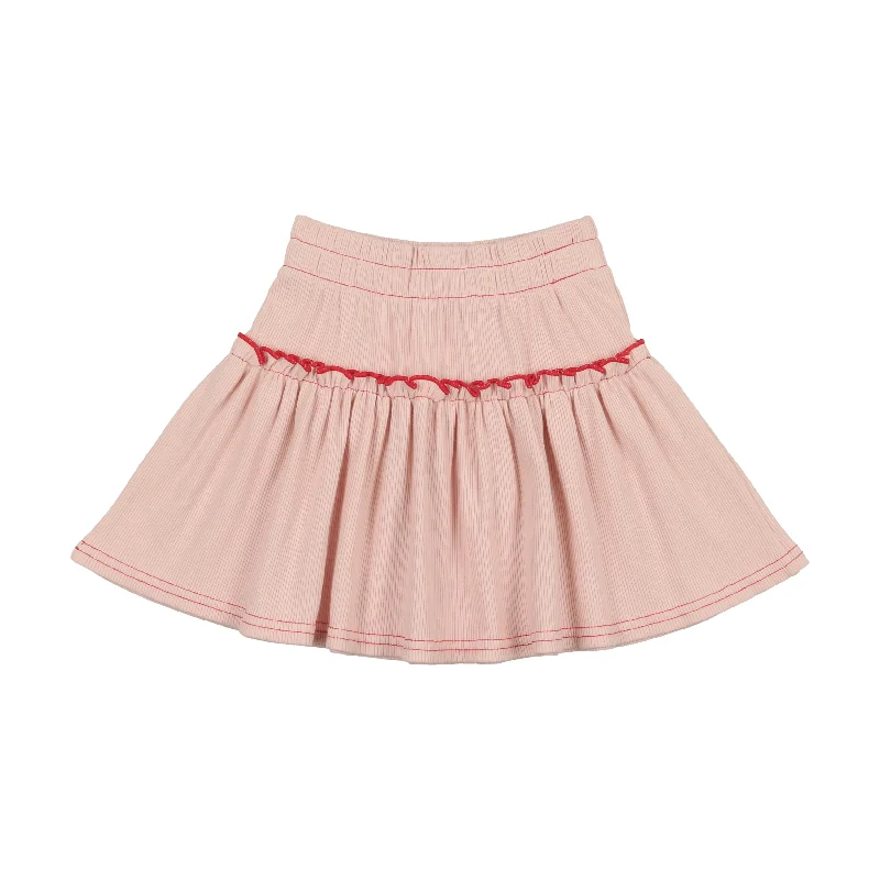 women's retro denim skirtsLil Legs Drop Waisted Skirt - Pink