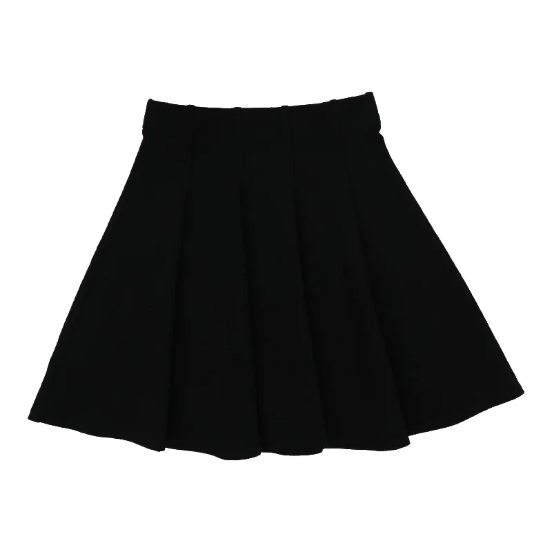 women's A-line skirtsLil Legs Panel Skirt - Black