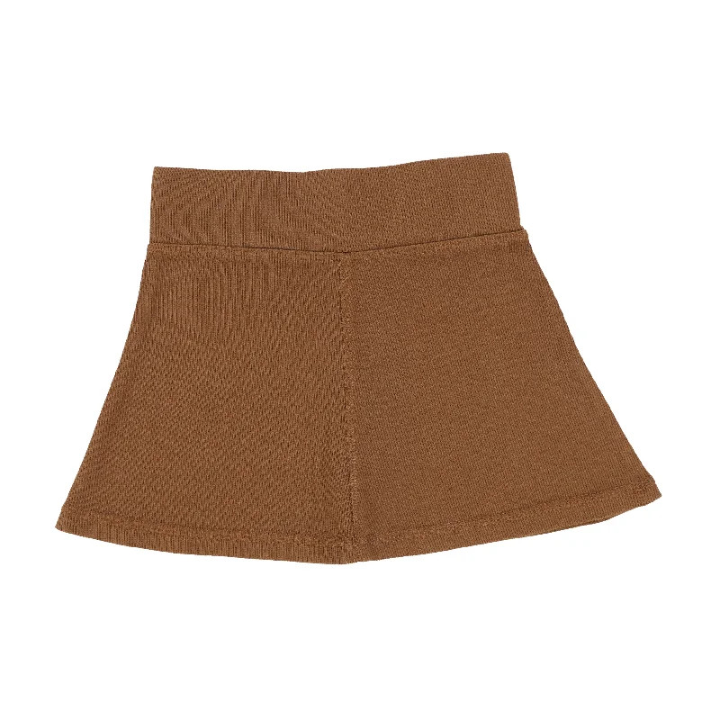 women's tulip skirtsLil Legs Ribbed Skirt - Caramel