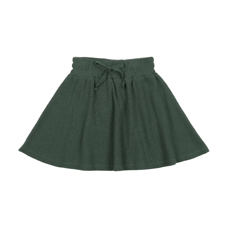 women's business skirtsLil Legs Ribbed Fashion Skirt - Green