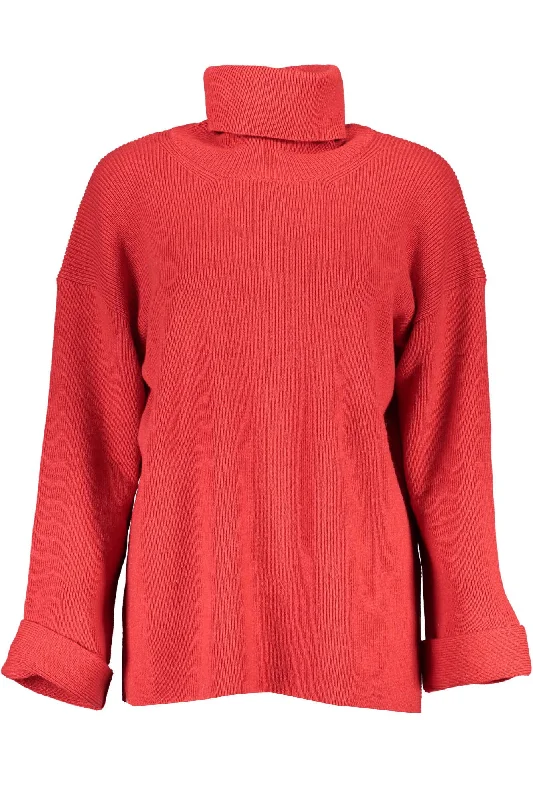 Luxurious SweatersGant Elegant High Collar Wool Blend Women's Sweater