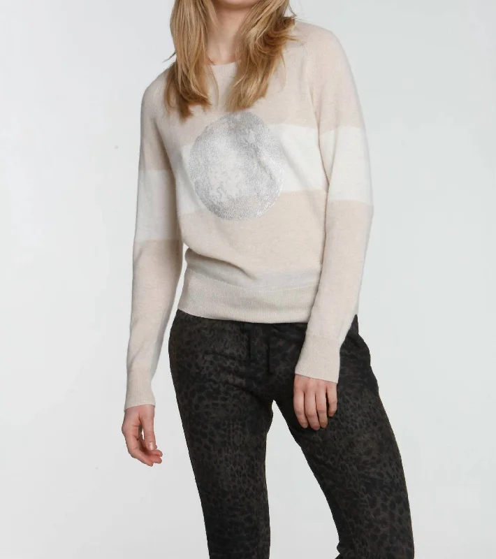 Flannel-Lined SweatersGolden Sun Scoop Sweater In Dune