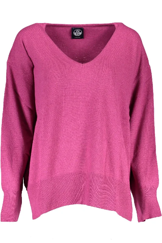 Cashmere SweatersNorth Sails Eco-Chic  Wool Blend V-Neck Women's Sweater