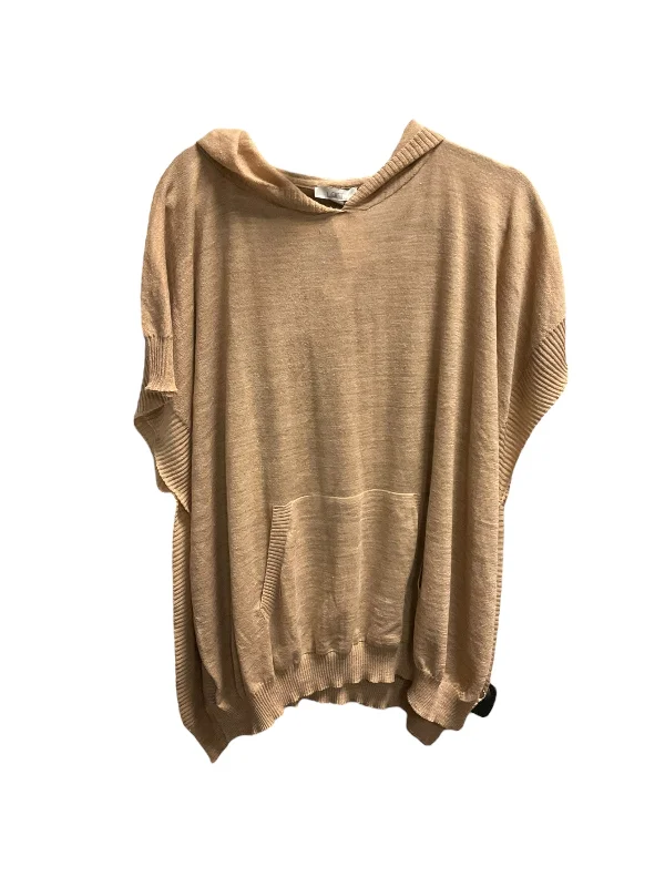 women's tops for those who want to add a touch of elegance and sophistication to their everyday wearTop Short Sleeve By Loft In Tan, Size: Xs